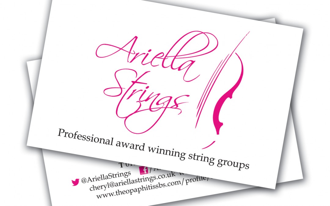 Ariella Strings Business Cards