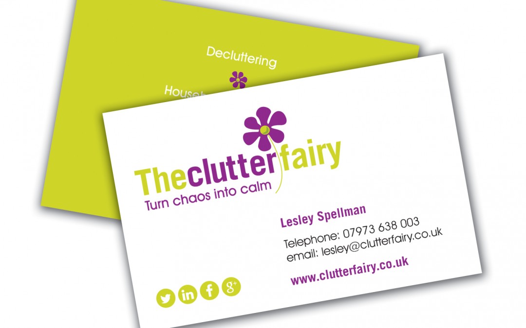 The Clutter Fairy Business Cards