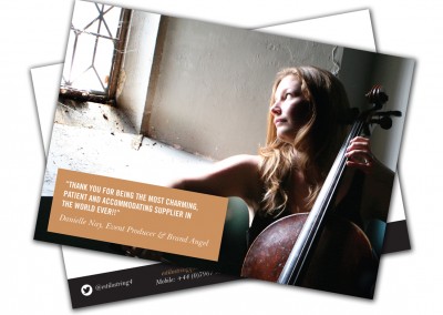 Estilo String Quartet A6 Postcards