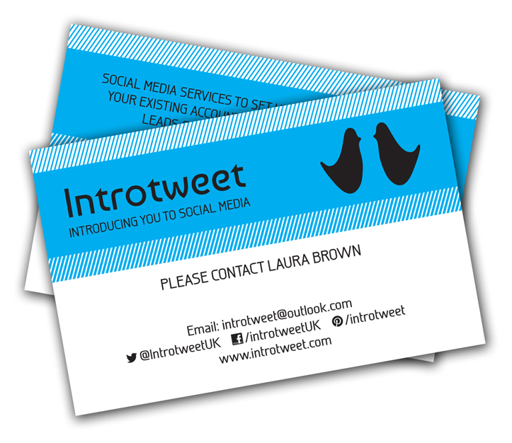 Introtweet UK Business Cards