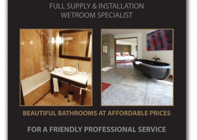 O’Shea Plumbing & Tiling A5 Leaflets