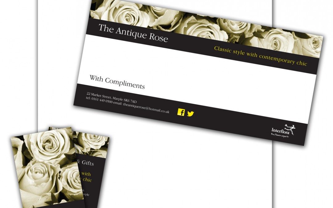 The Antique Rose Stationery Pack