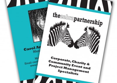 The Zebra Partnership Business Cards