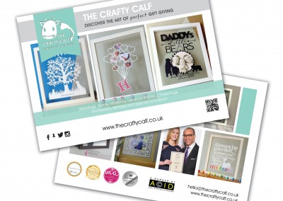 The Crafty Calf A5 Leaflets