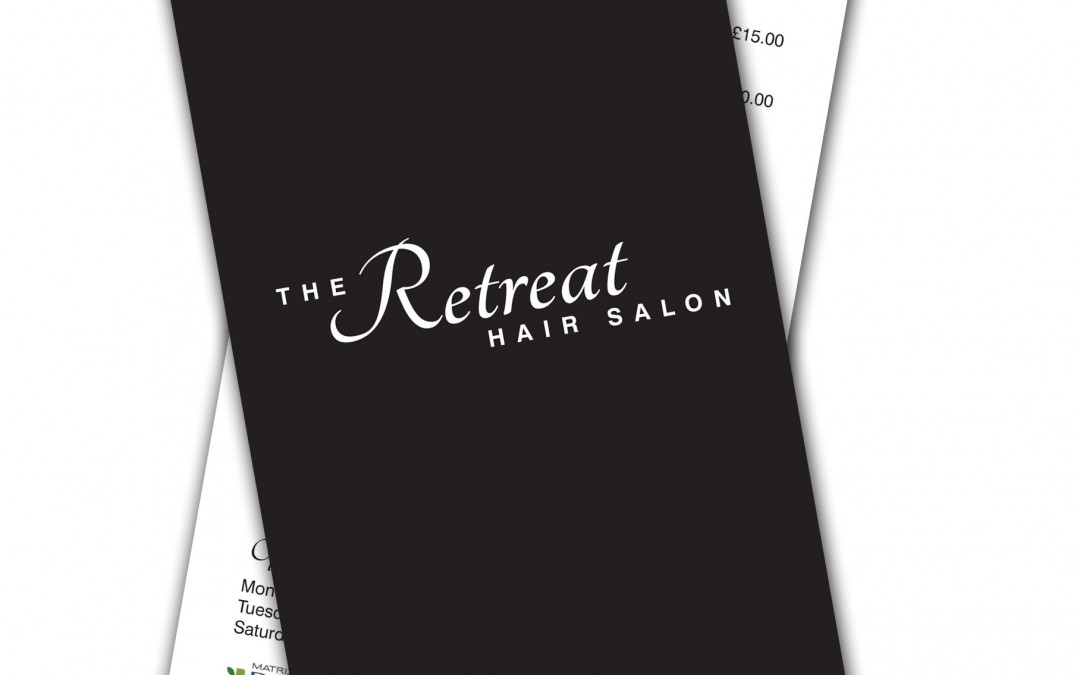 The Retreat Hair Salon Price Lists