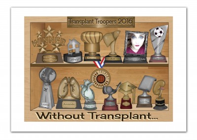 Transplant Troopers Calendar