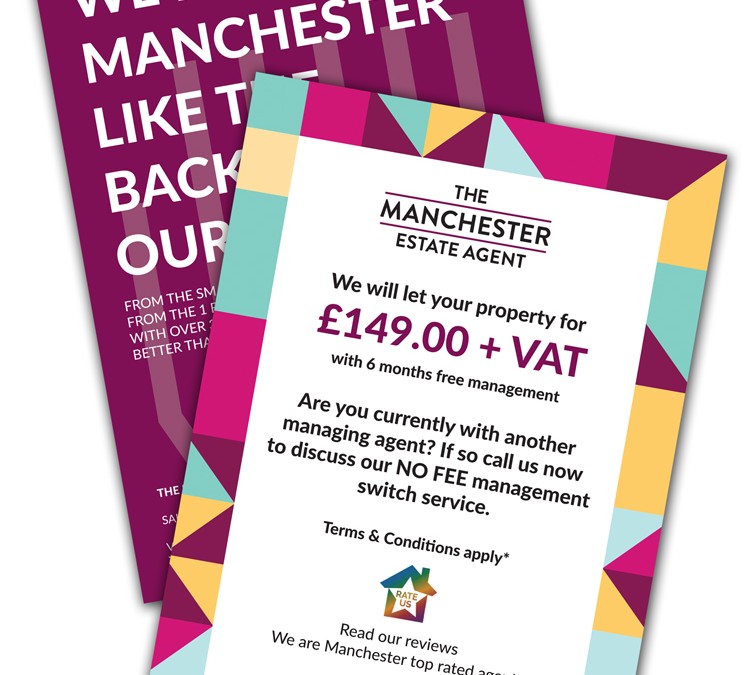 The Manchester Estate Agent A5 Leaflets