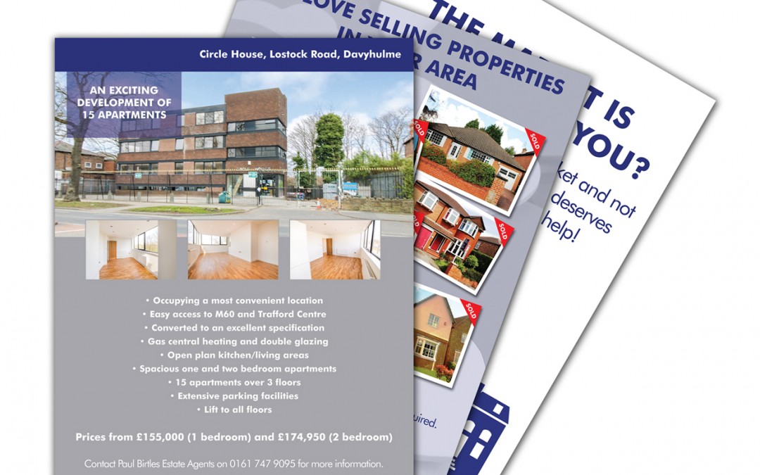 Paul Birtles Estate Agents Advert Designs