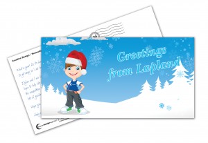 Aqua Design Group Andy Quinn Lapland Postcard