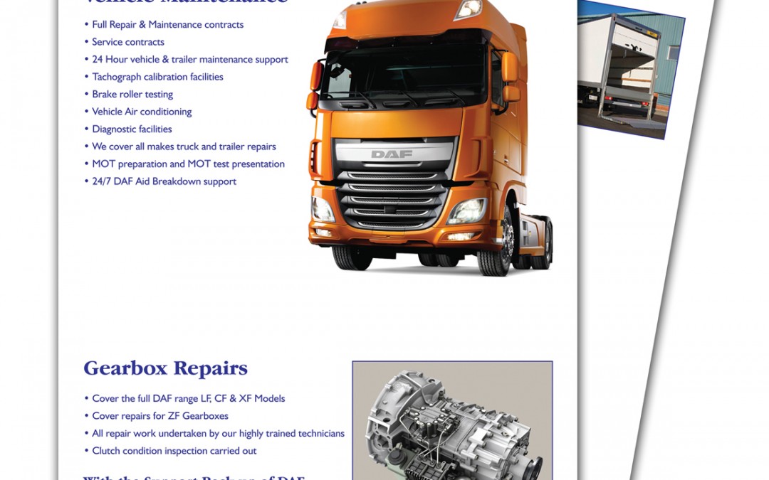 North West Trucks Leaflets