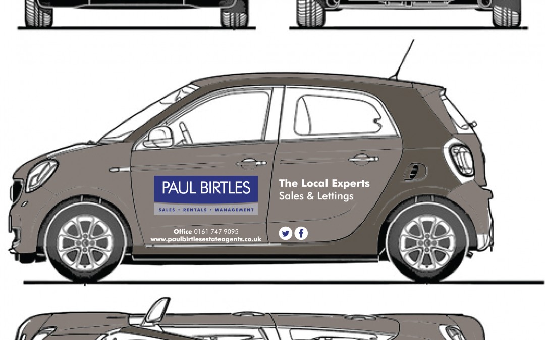 Paul Birtles Estate Agents Vehicle Graphics