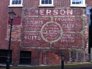 Emerson Ghost Sign - Stockport Market