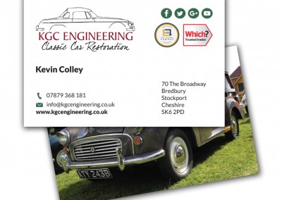 KGC Engineering Business Cards