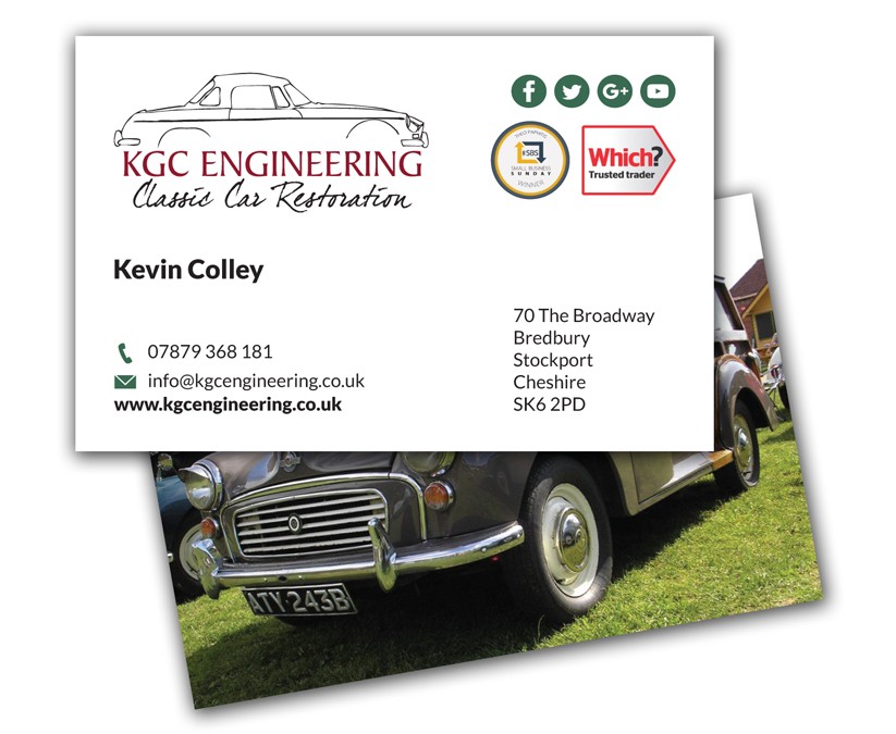 KGC Engineering Business Cards
