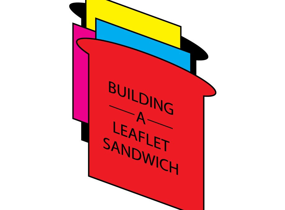 Building a leaflet sandwich.. yummy!