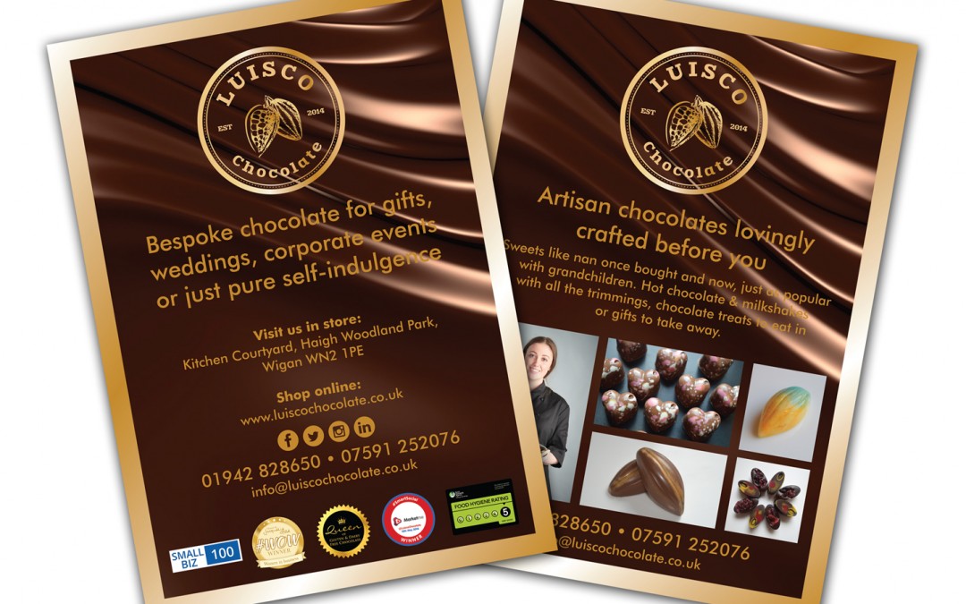 Luisco Chocolate A5 Leaflets