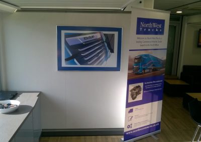 North West Trucks Pop-up Banner