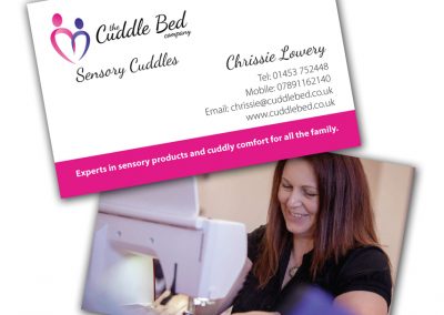 The Cuddle Bed Company Business Cards