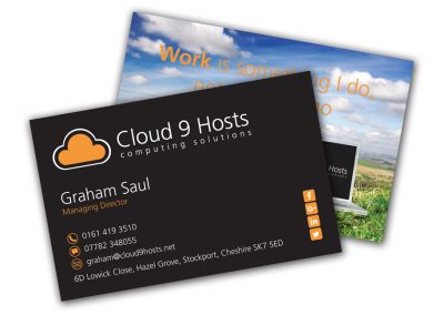 Cloud 9 Hosts Business Cards