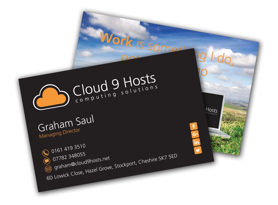 Cloud 9 Hosts Business Cards