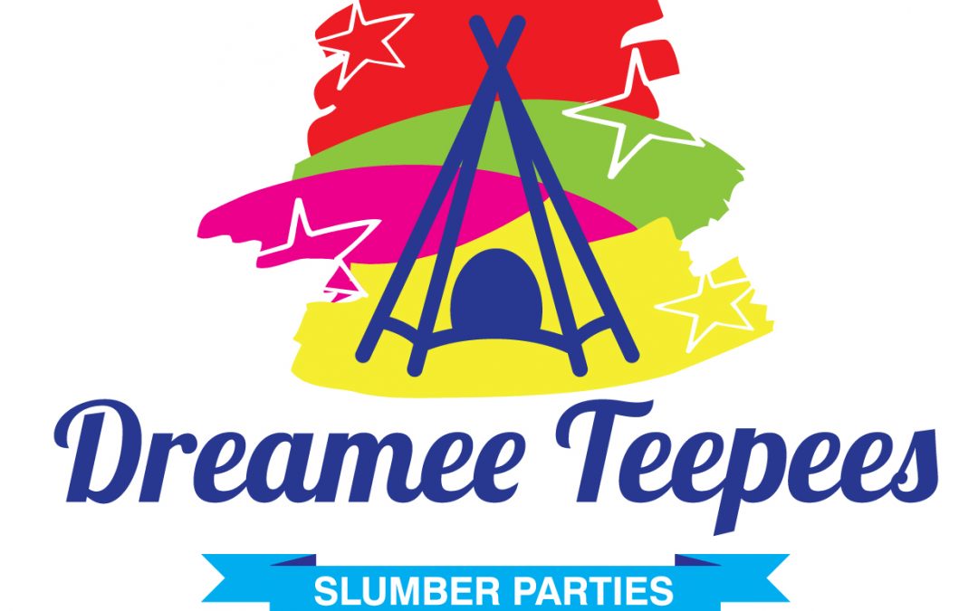 Dreamee Teepees Slumber Parties Branding Design
