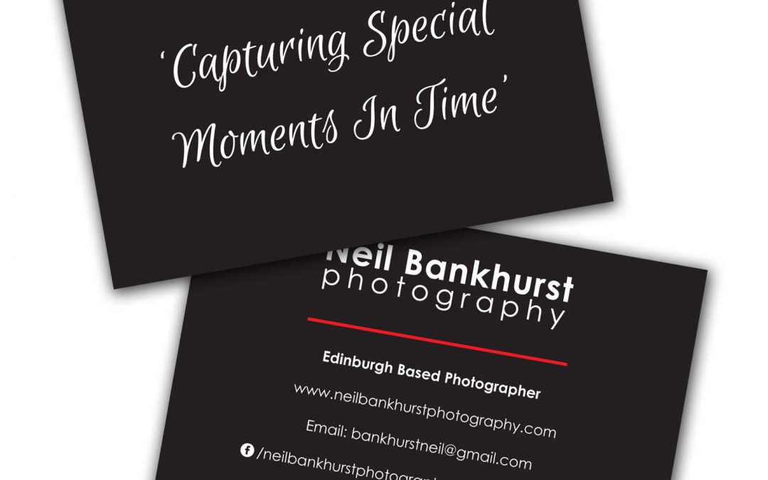 Neil Bankhurst Photography Business Cards