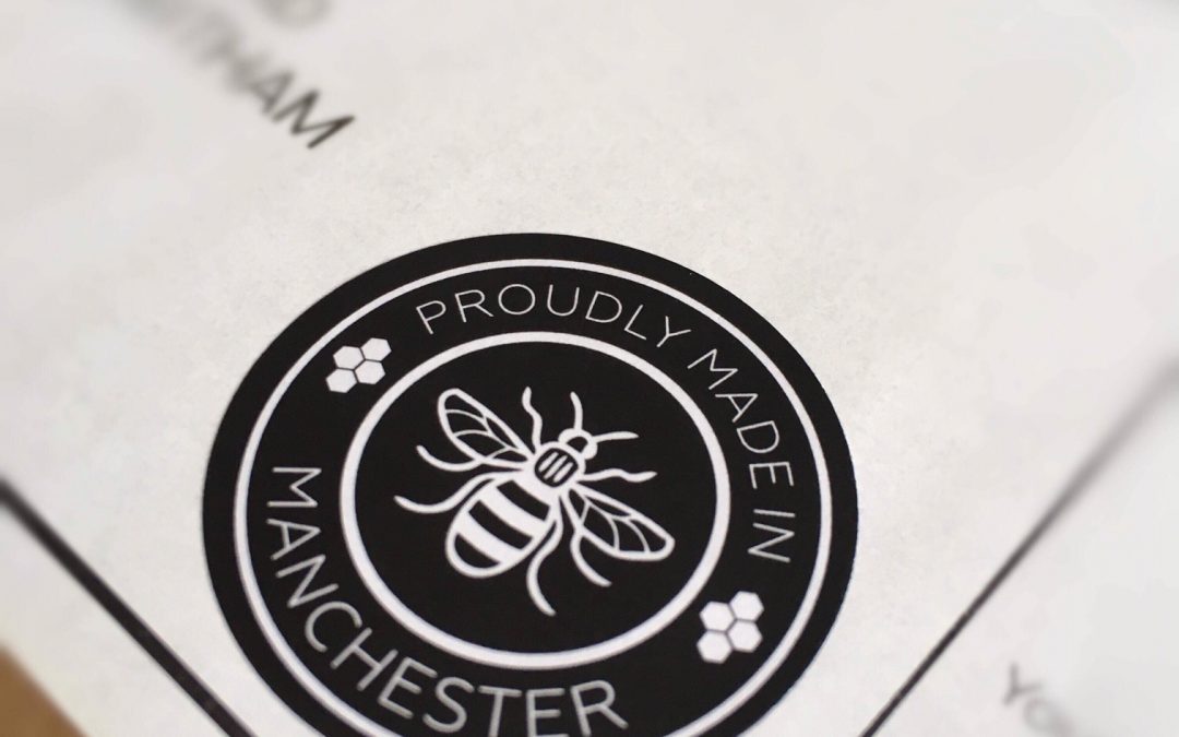 Made in Manchester Stickers