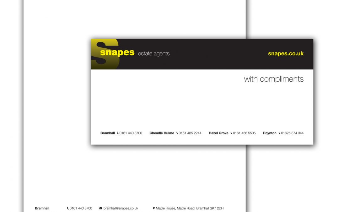 Snapes Estate Agents Stationery