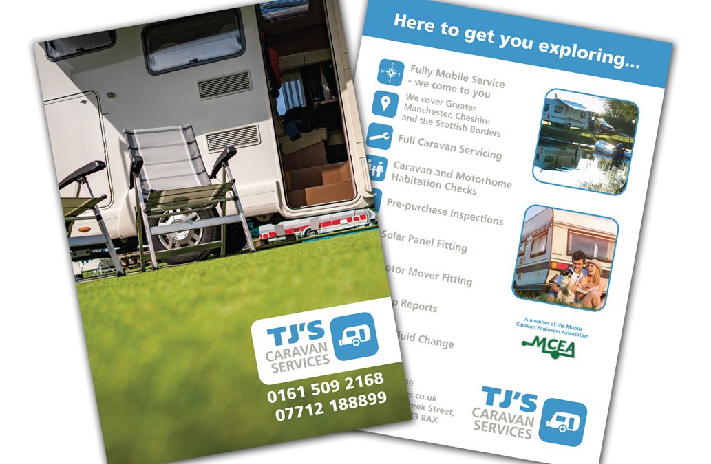 TJ’s Caravan Services Leaflets