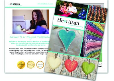 Heartizan A5 Brochure