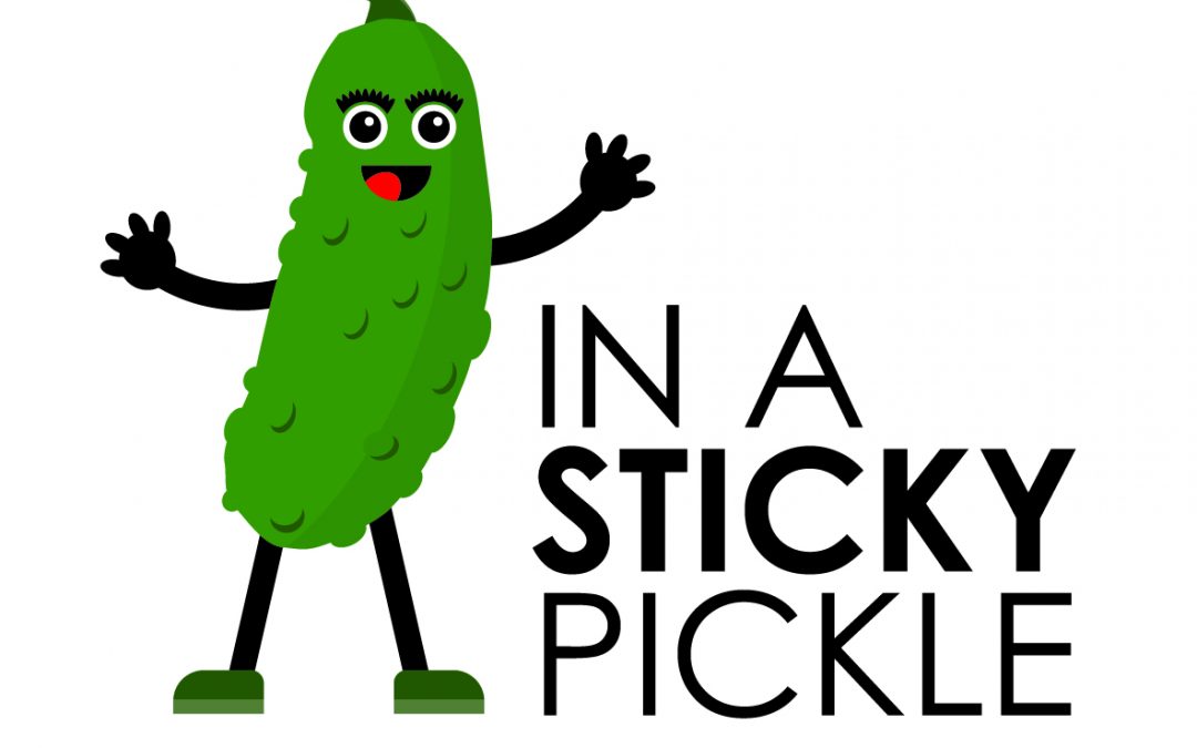 In A Sticky Pickle Branding Design