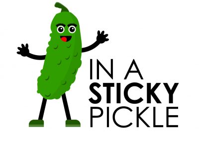 In A Sticky Pickle Branding Design