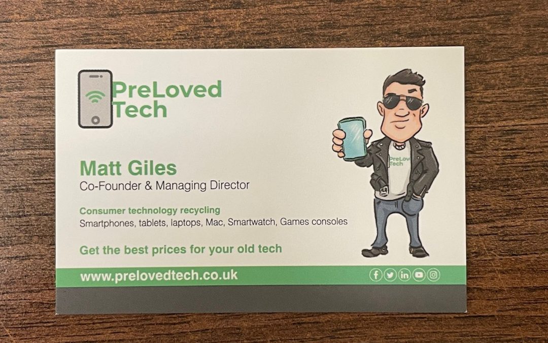 PreLoved Tech Business Cards