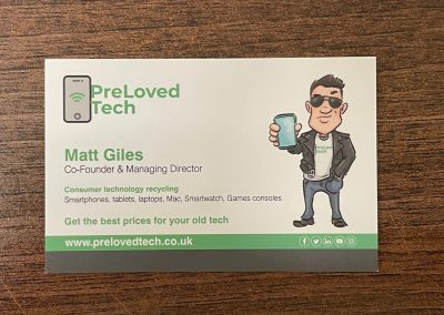 PreLoved Tech Business Cards