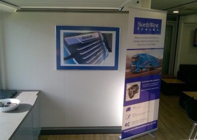 North West Trucks Roller Banner