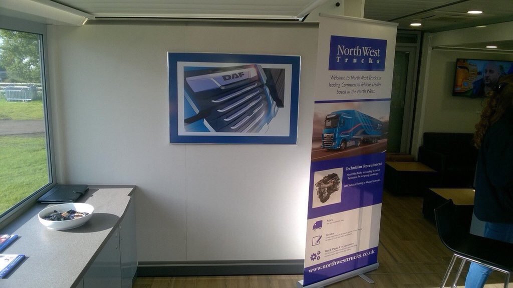 North West Trucks Roller Banner