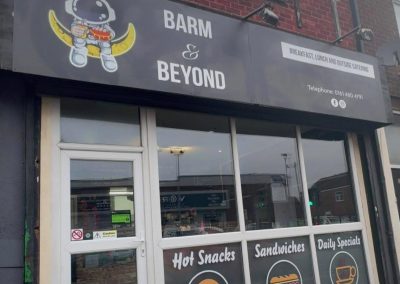 Barm and Beyond Signage